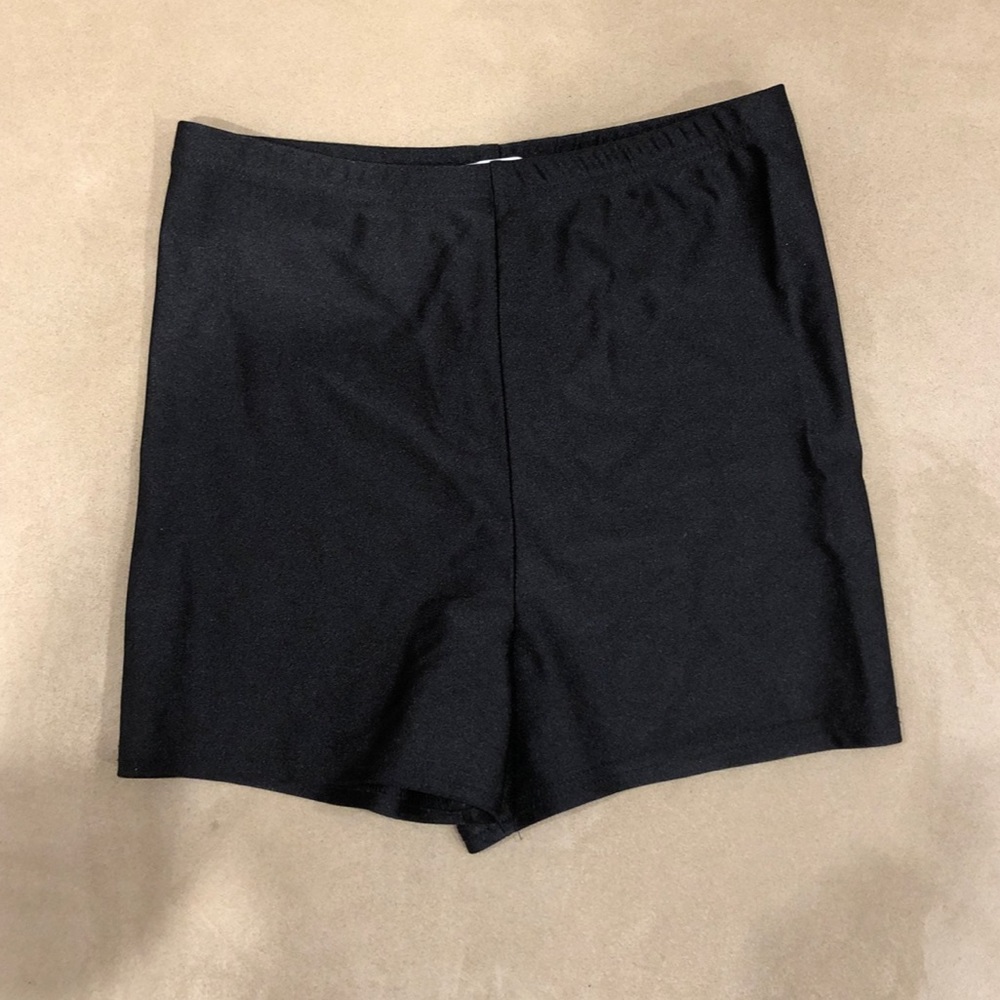 Topshop Black Festival Shorts